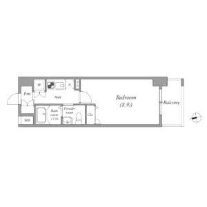 レジデンス京橋スクエアの間取り図