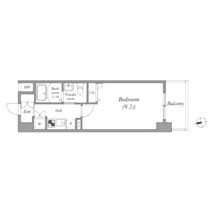 レジデンス京橋スクエアの間取り図