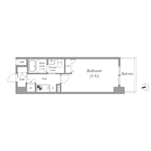 レジデンス京橋スクエアの間取り図