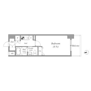 レジデンス京橋スクエアの間取り図