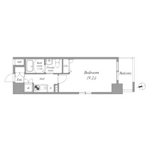 レジデンス京橋スクエアの間取り図