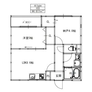EIJU蒲生4丁目(イタンジ最新)の間取り図