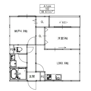 EIJU蒲生4丁目(イタンジ最新)の間取り図