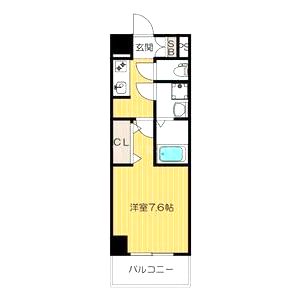 グレータ美章園の間取り図