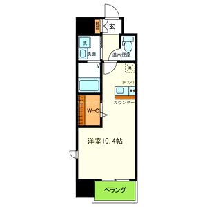 ONLYONE川西壱番館の間取り図