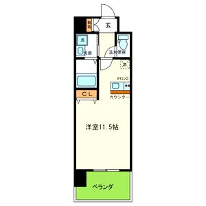ONLYONE川西壱番館の間取り図