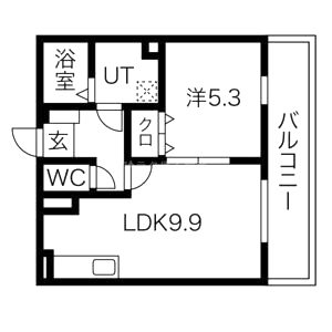 メゾン ルノアール 部屋の間取り図