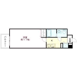 セレブコート梅田の間取り図