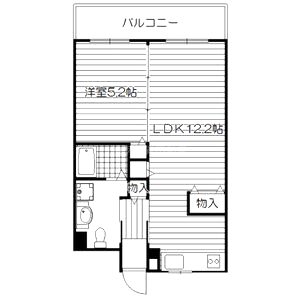 プリモーテ枚方公園の間取り図