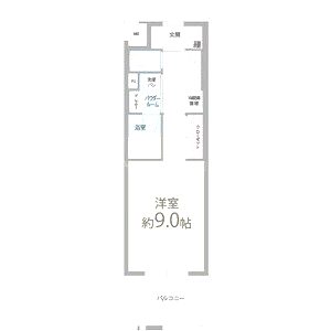 ヘスティア神戸の間取り図