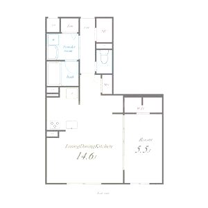 グランジェ リサーチパーク イーストの間取り図