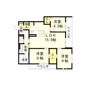 栄蔵弐号館の間取り図