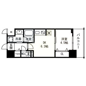 ma minetteの間取り図