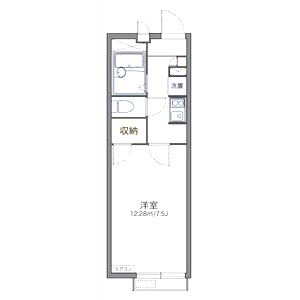 レオパレスコスモハウスの間取り図