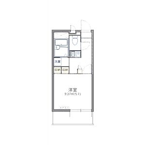 レオパレスBOSHUKE水笠の間取り図