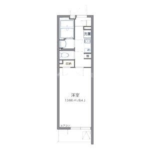 クレイノ輝きの間取り図