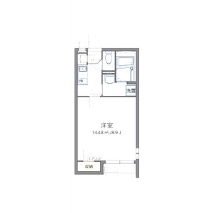 クレイノGRACY浜寺の間取り図