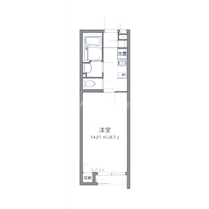 クレイノGRACY浜寺の間取り図
