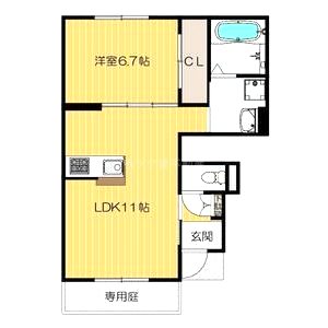 トルナーレの間取り図