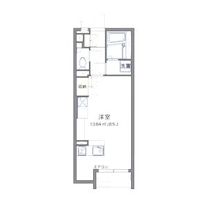 ミランダストーンイエロー加古川の間取り図