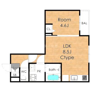 メゾンみけの間取り図