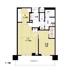 ジオタワー宝塚グランレジス The Northの間取り図