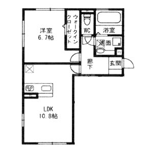 クリサンテーモの間取り図
