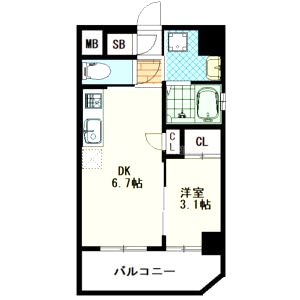 ネクストステージ本町の間取り図