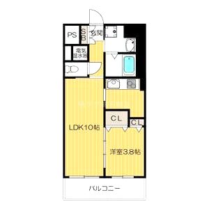 Loyal f Maison(ロイヤルエフメゾン)の間取り図