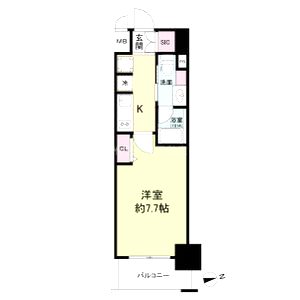 URBANLINK森小路駅前の間取り図