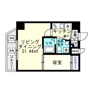 M:COURT関大前の間取り図