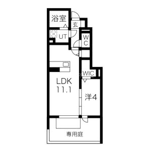 フェーブ千代が丘の間取り図