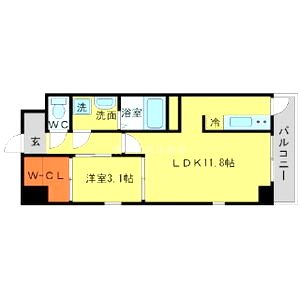 SCENE TRE(シェーネ トレ)の間取り図