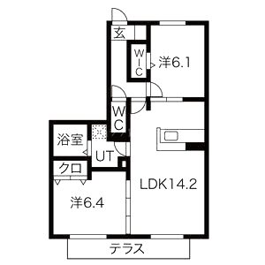 和庵の間取り図
