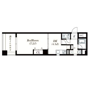 CASSIA住道の間取り図