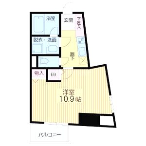 レジデンス本町の間取り図
