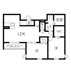 苦楽園COLNの間取り図