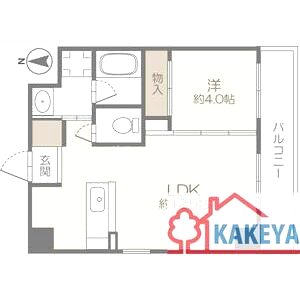 ヴィラ コントゥールの間取り図