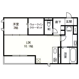 プランドール・TIの間取り図