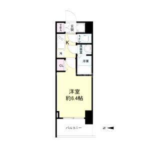 WORVE大阪本町の間取り図