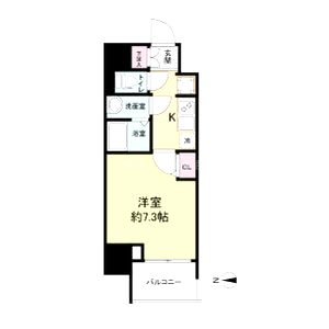WORVE大阪本町の間取り図