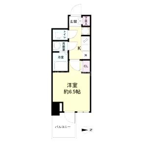 WORVE大阪本町の間取り図