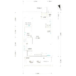 アドバンス心斎橋-NEXTURE-の間取り図