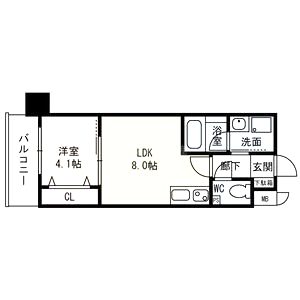 KOUKEN BLDG.の間取り図