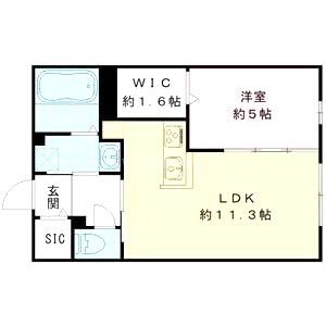 La Esperanzaの間取り図