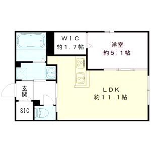 La Esperanzaの間取り図