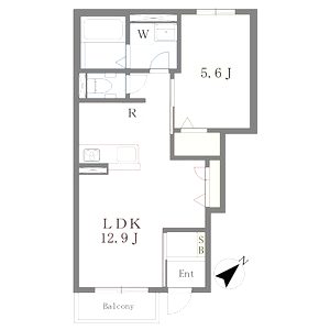 FLEUR de LIEN IIの間取り図