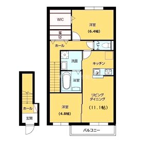 センチュリーコンフォート B棟の間取り図
