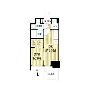 セレニテ堺筋本町リアンの間取り図