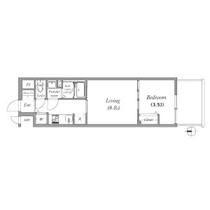 LUORE+新大阪SOUTHの間取り図